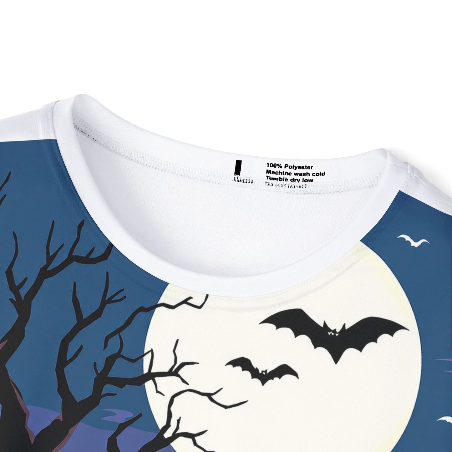 Men's Sports Jersey Halloween Scene Tee