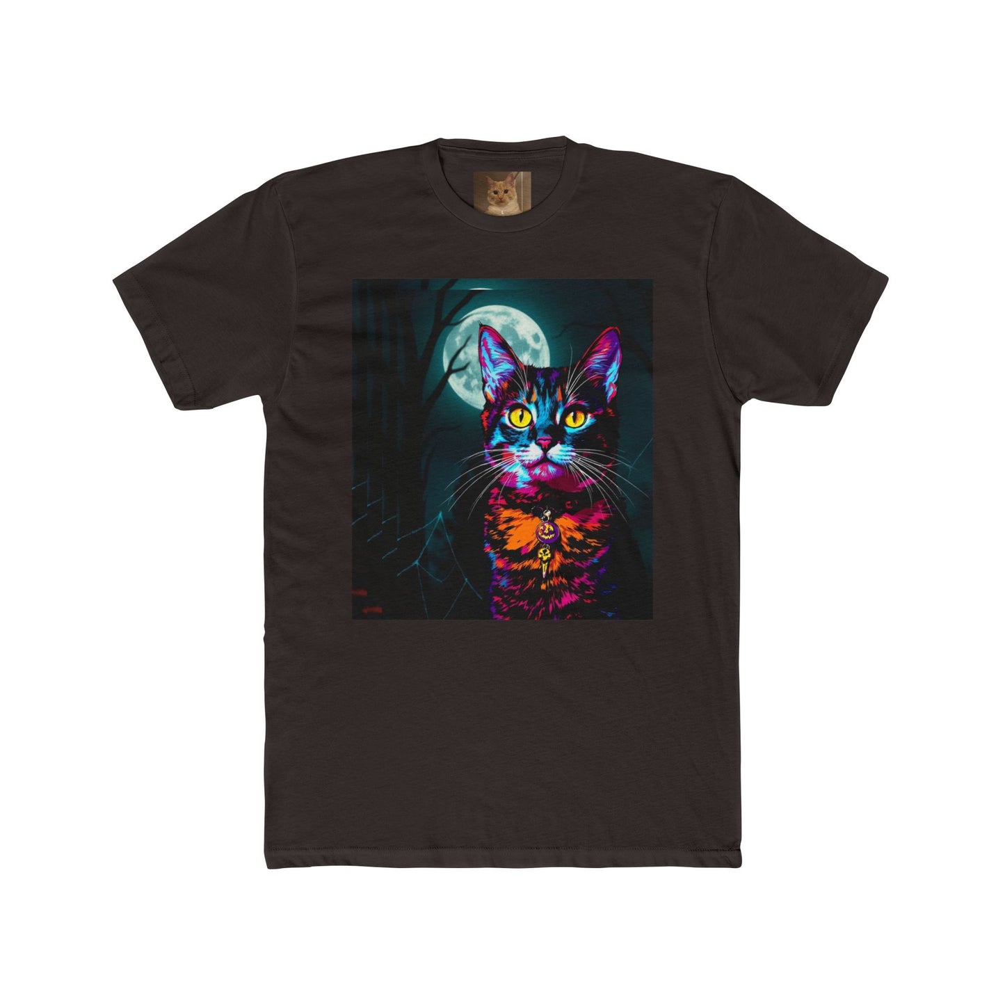 Halloween Pop Art Cat Tee