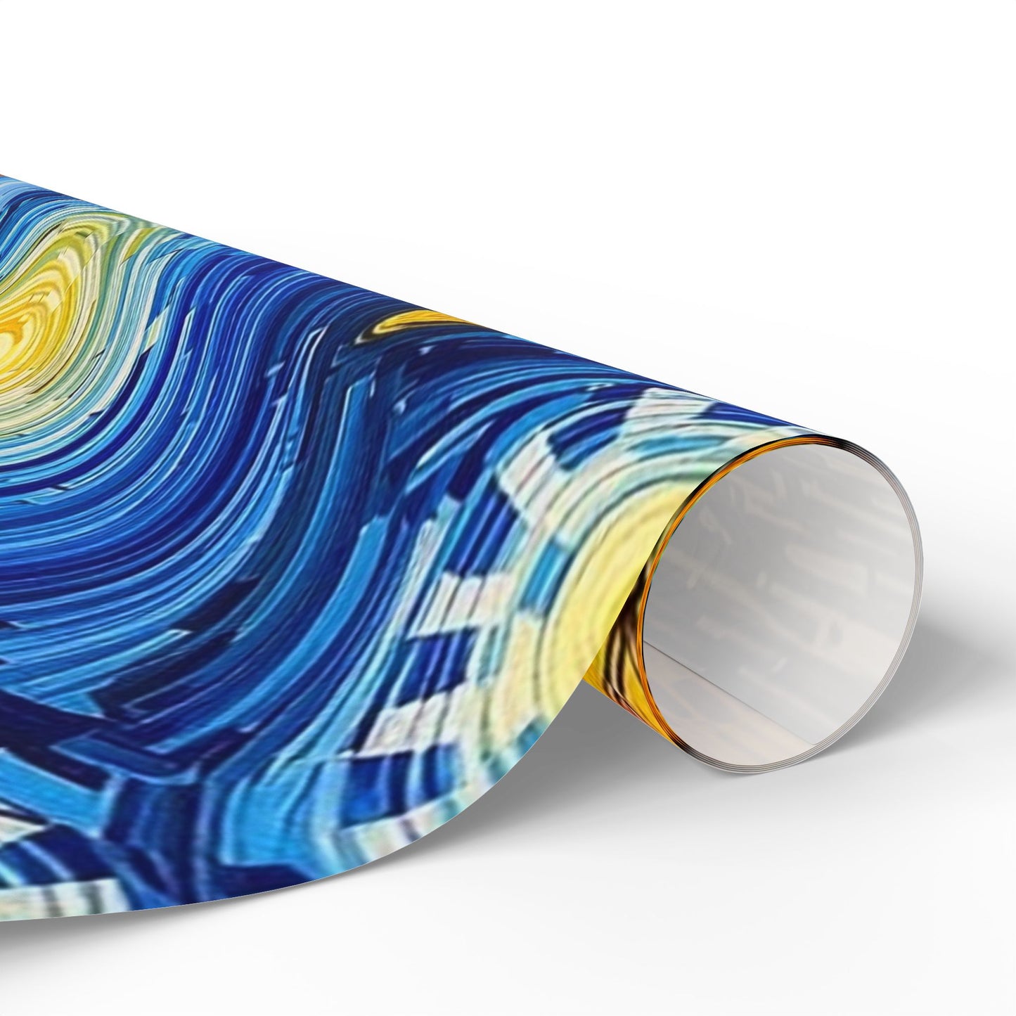 Gift Wrapping Paper - Van Gogh Cats Style Unique Design
