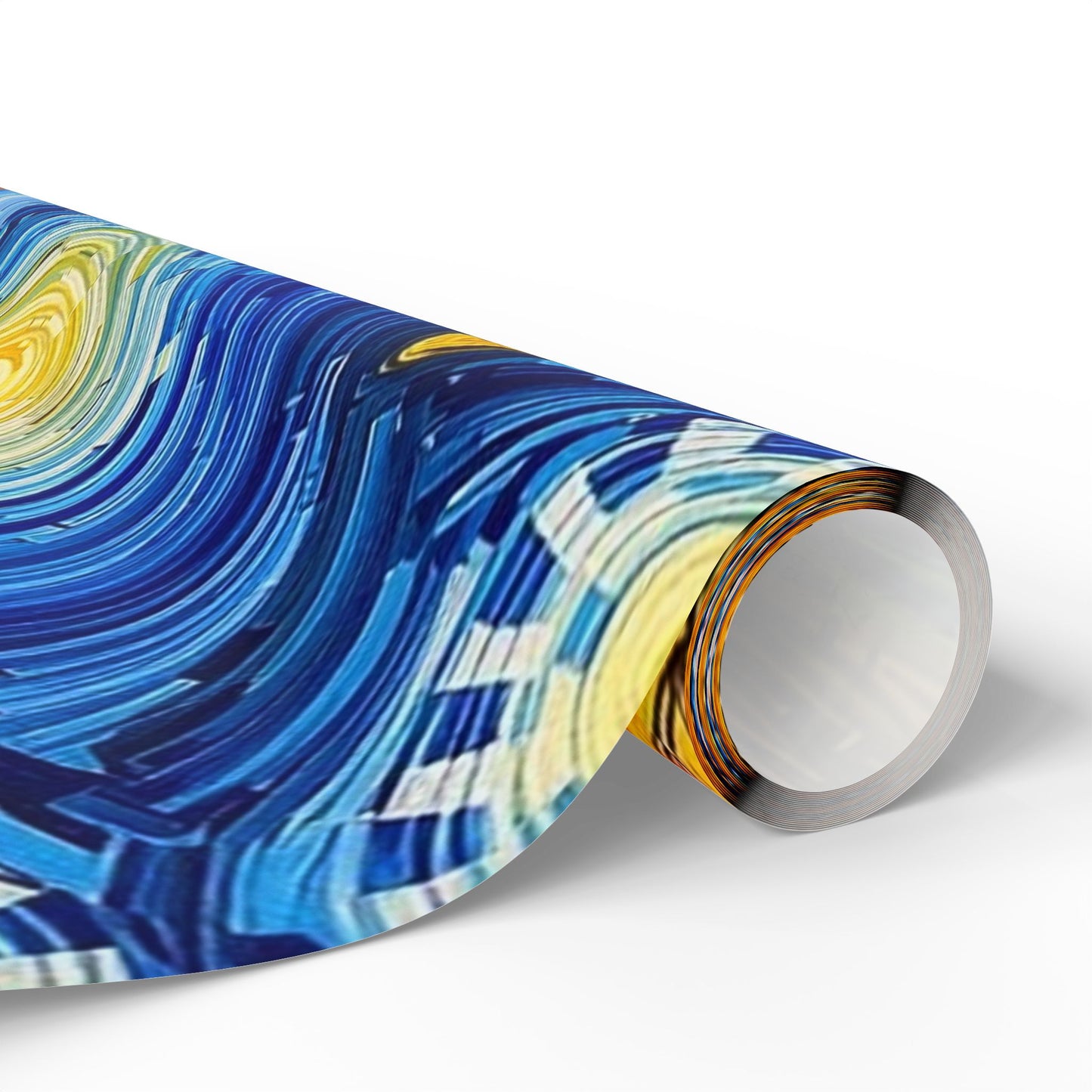 Gift Wrapping Paper - Van Gogh Cats Style Unique Design