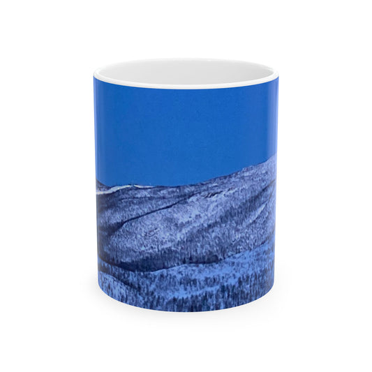 Ceramic Mountain Landscape Mug | Scenic Coffee Cup | Nature Lover Gift | Rustic Home Decor | Ideal for Cozy Moments
