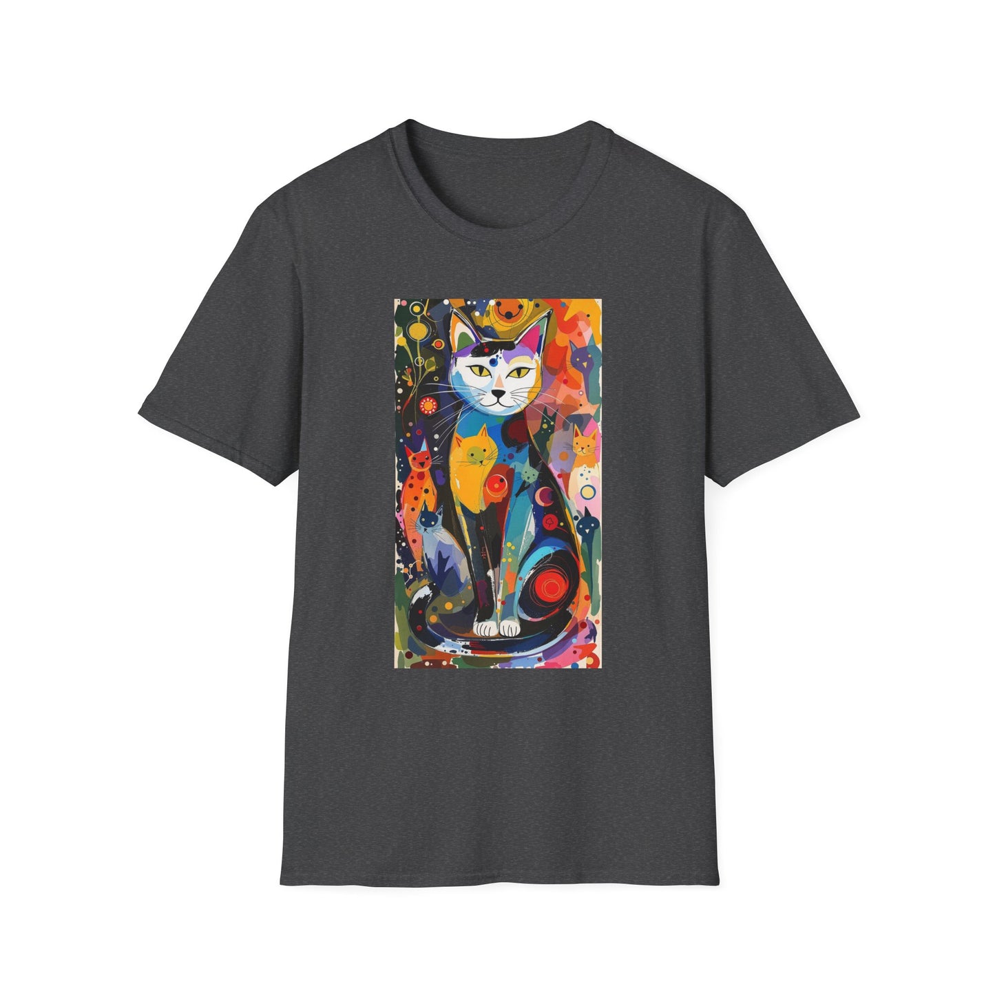 Cat Print T-Shirt for Cat-Lovers