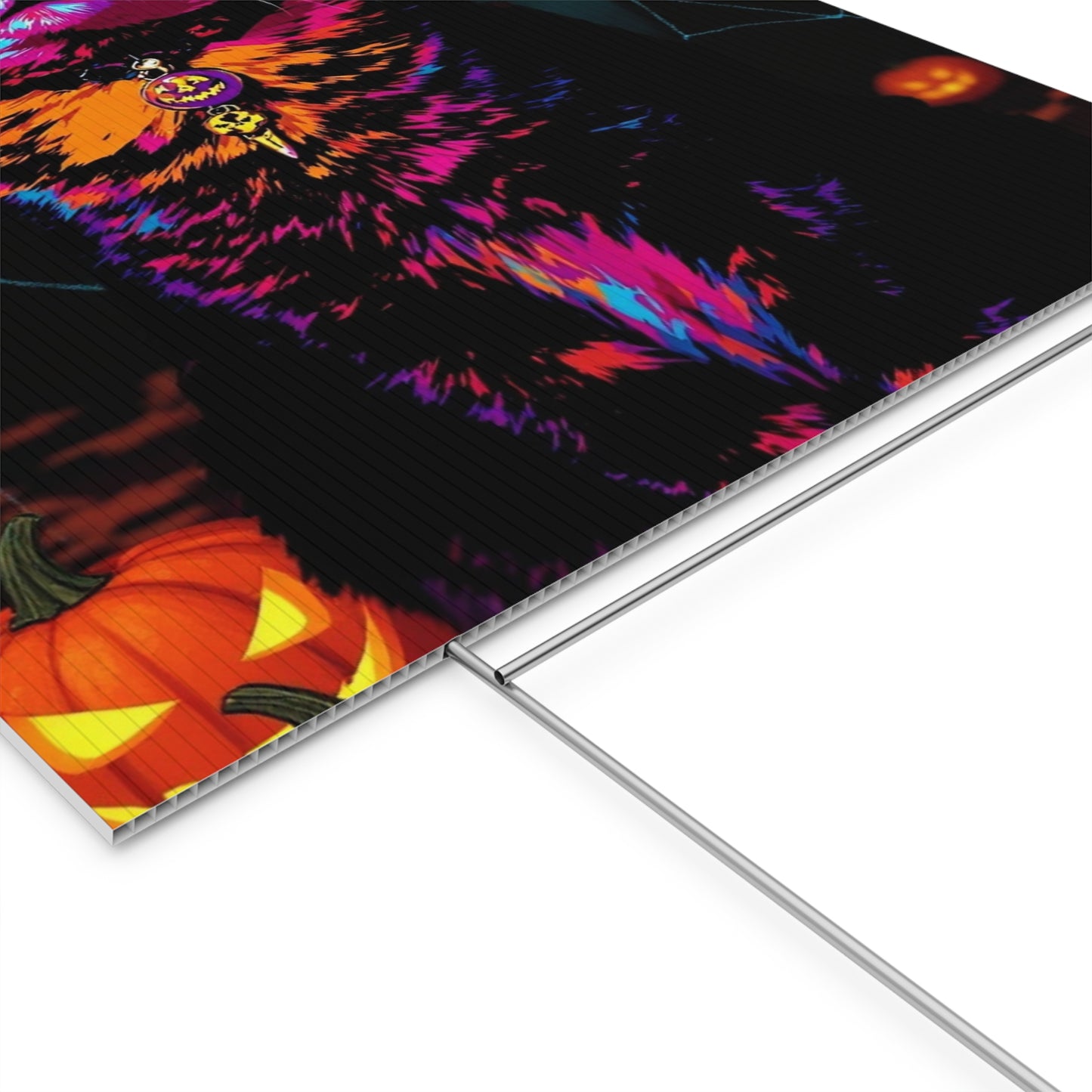 Yard Sign - Mystic Cat Garden Guardian