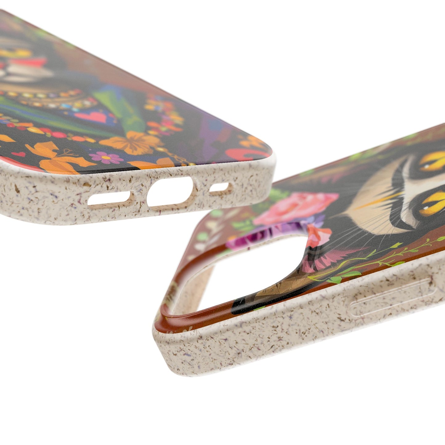 Phone Case - Frida Kahlo Cat, Eco Biodegradable