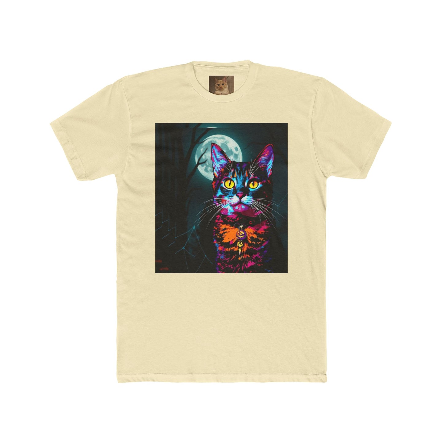 Halloween Pop Art Cat Tee