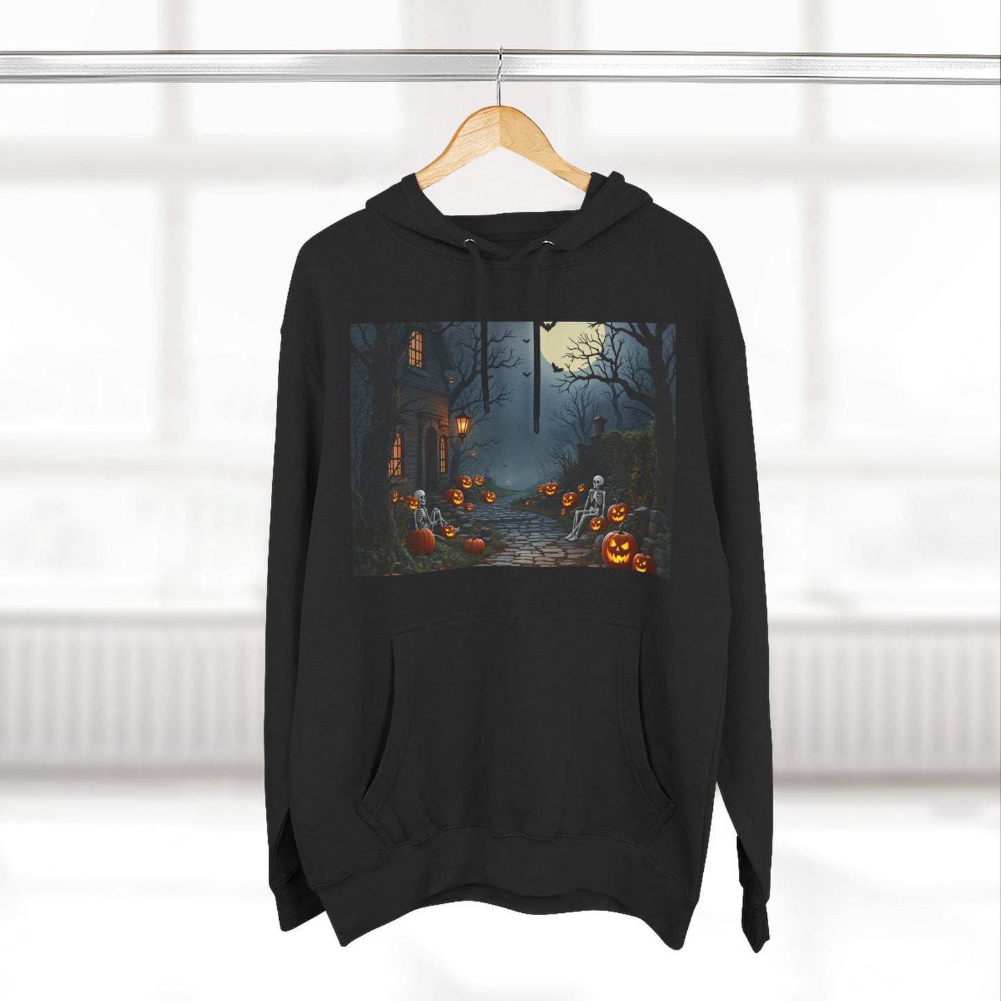 Three-Panel Hoodie - Trend Halloween Design