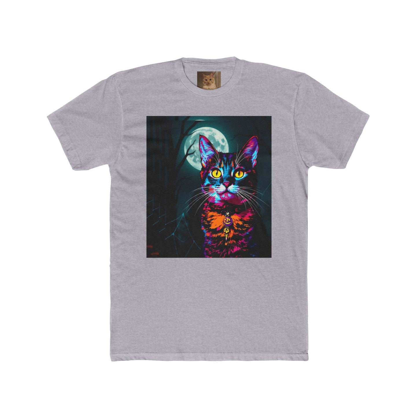 Halloween Pop Art Cat Tee