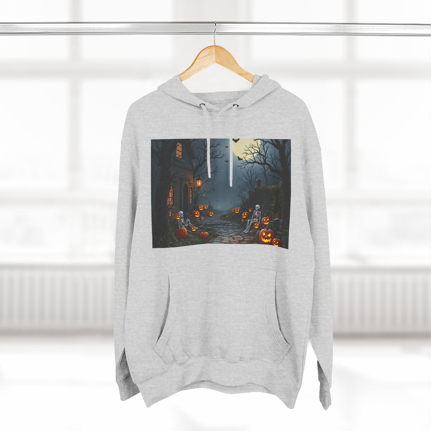 Three-Panel Hoodie - Trend Halloween Design