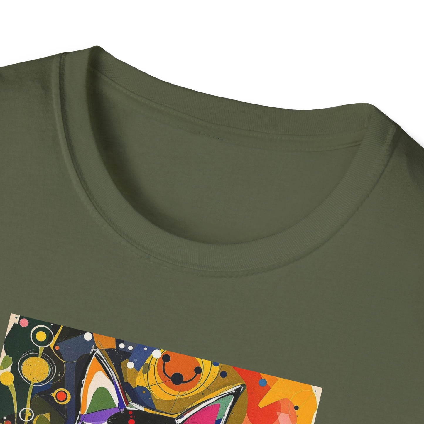 Cat Print T-Shirt for Cat-Lovers