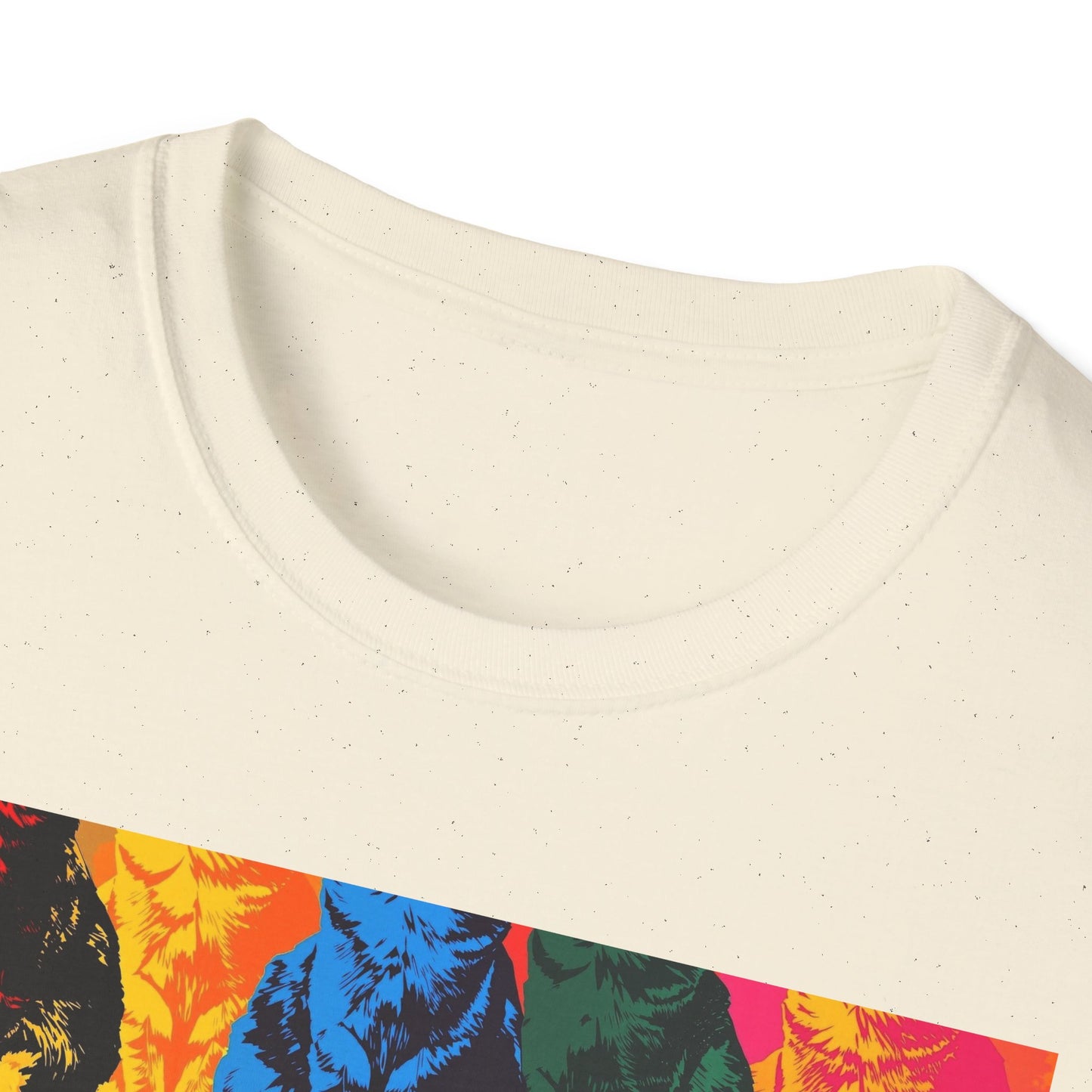 Cat Lover T-Shirt with Andy Warhol Design