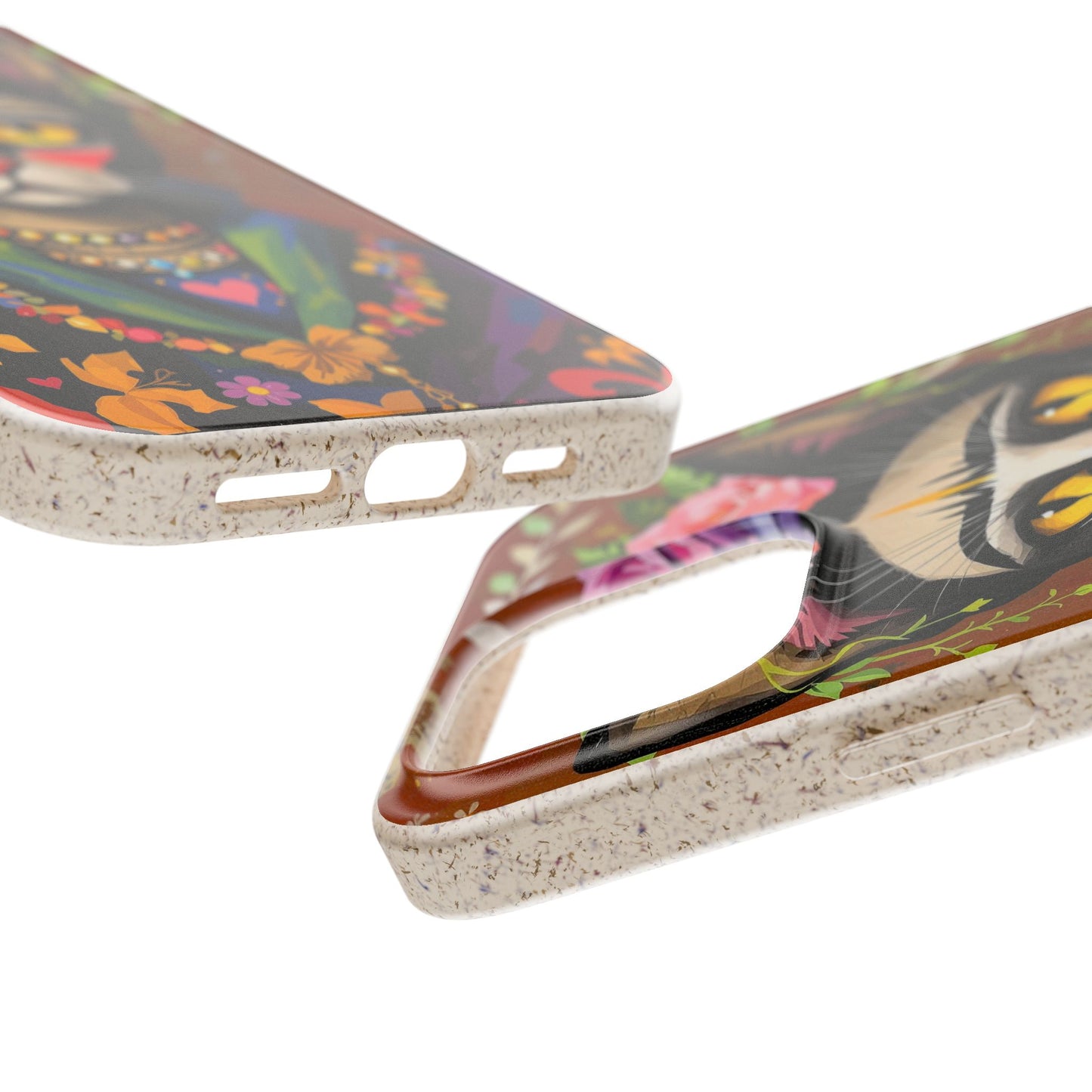 Phone Case - Frida Kahlo Cat, Eco Biodegradable