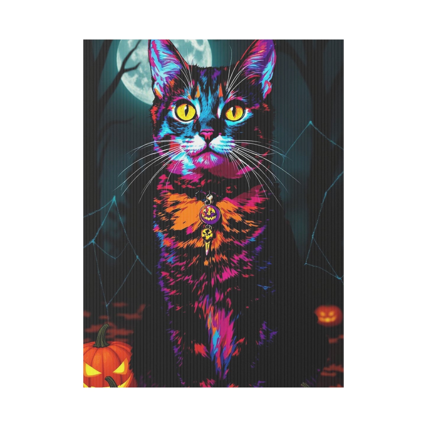 Yard Sign - Mystic Cat Garden Guardian