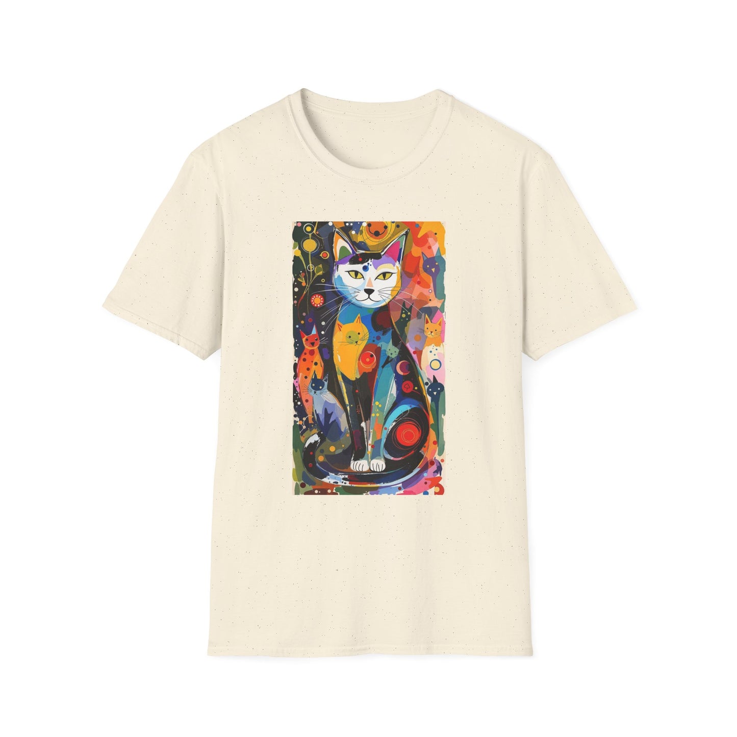 Cat Print T-Shirt for Cat-Lovers
