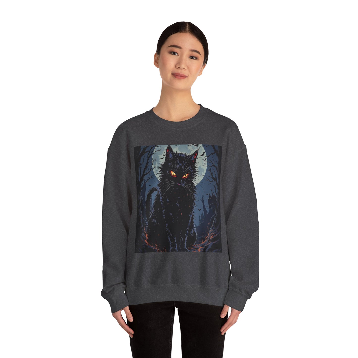Halloween Mystic Cat Sweatshirt