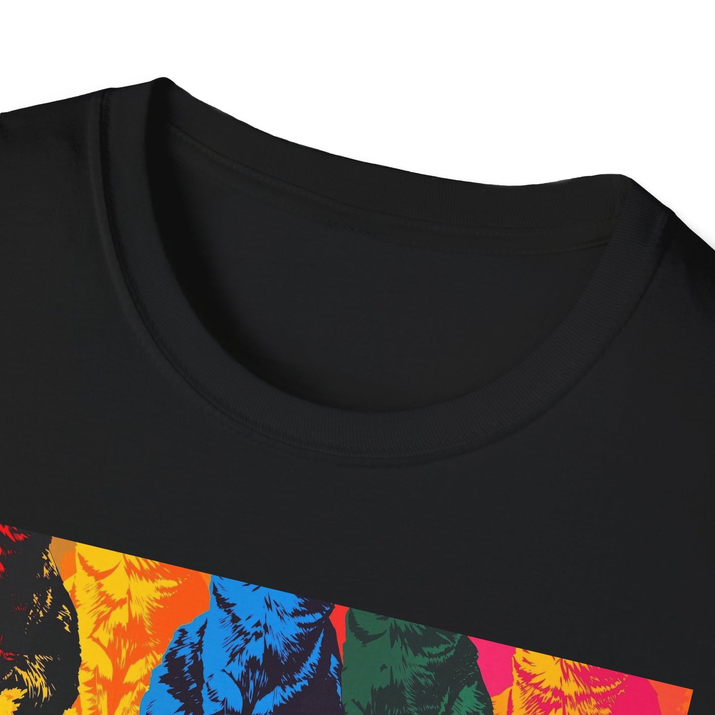 Cat Lover T-Shirt with Andy Warhol Design