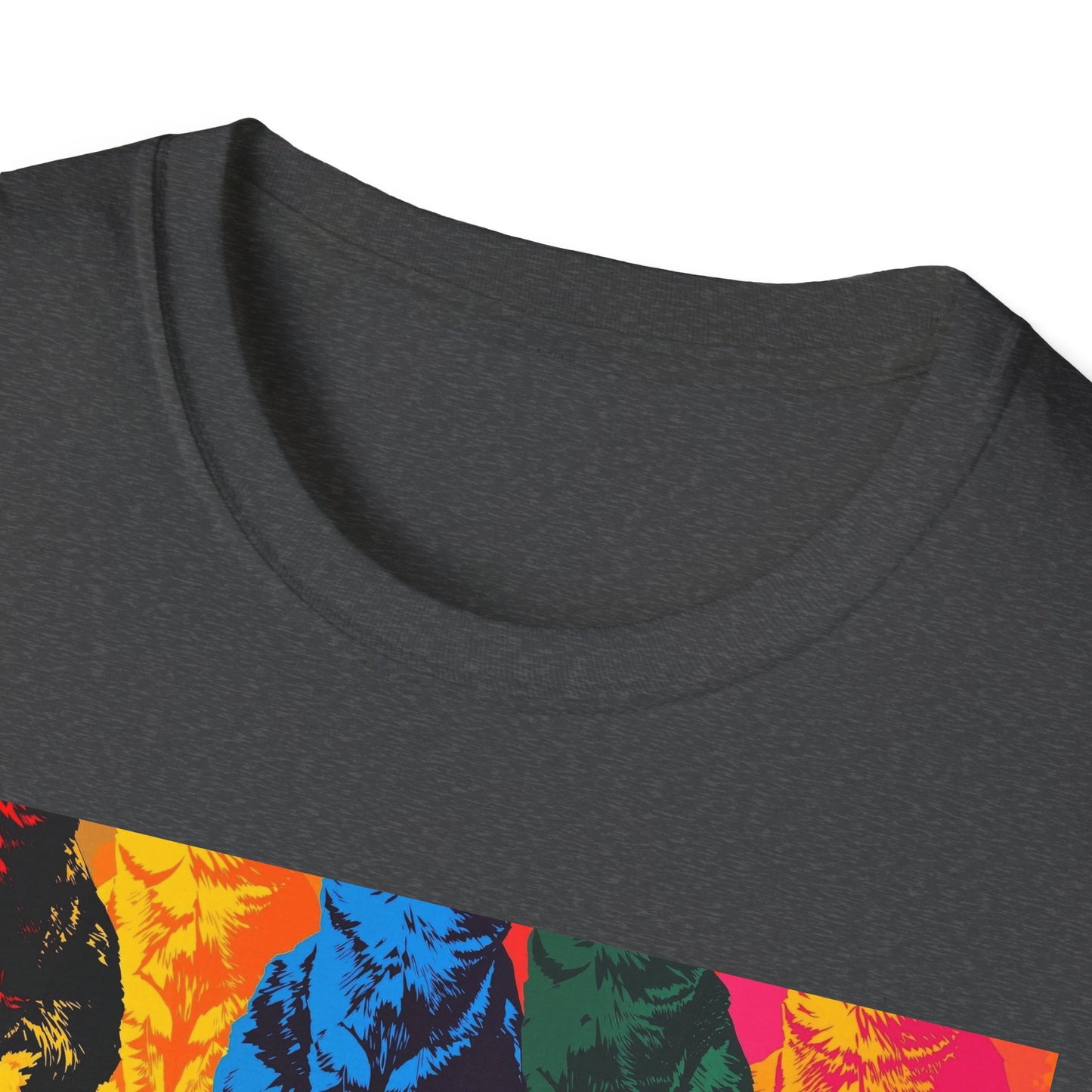 Cat Lover T-Shirt with Andy Warhol Design