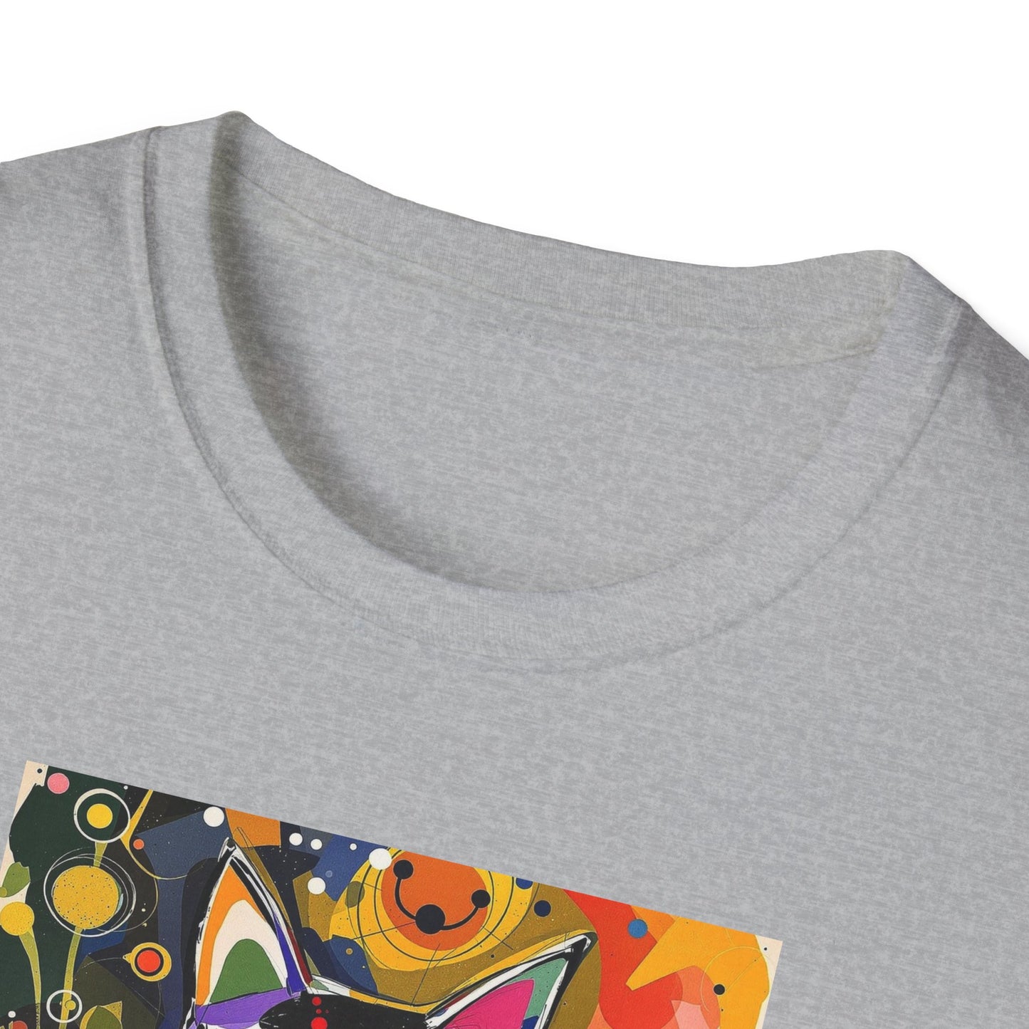 Cat Print T-Shirt for Cat-Lovers