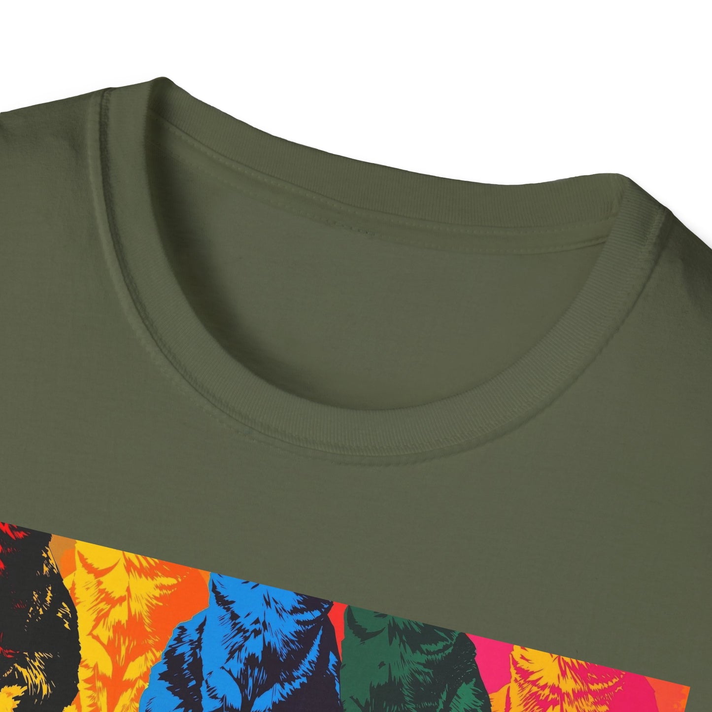 Cat Lover T-Shirt with Andy Warhol Design