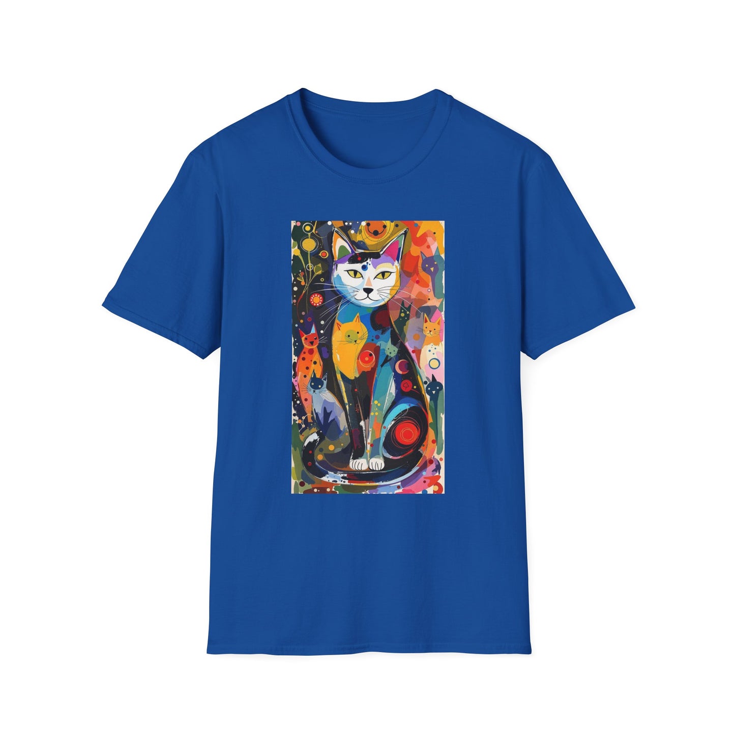 Cat Print T-Shirt for Cat-Lovers