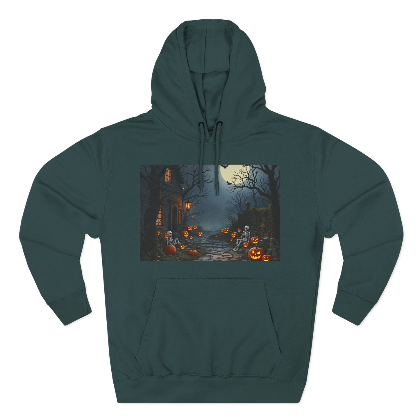 Three-Panel Hoodie - Trend Halloween Design