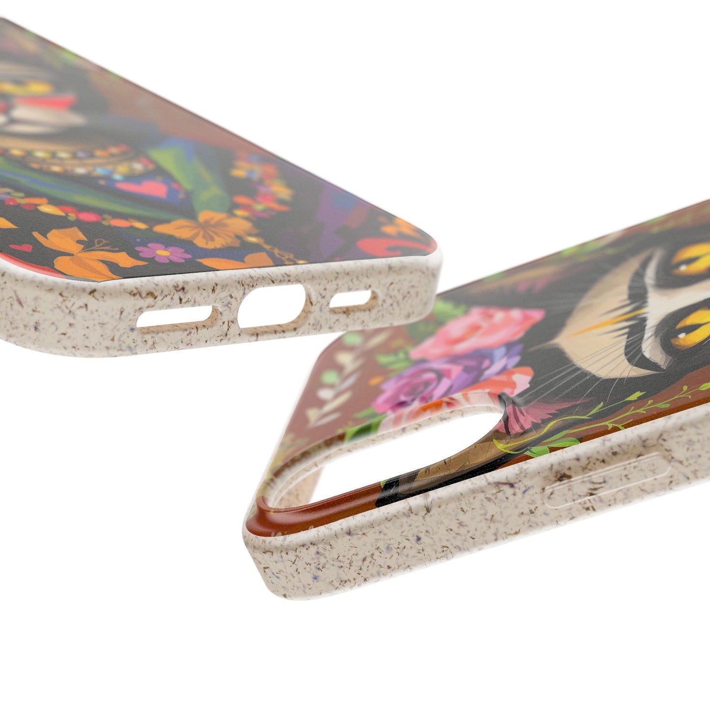 Phone Case - Frida Kahlo Cat, Eco Biodegradable