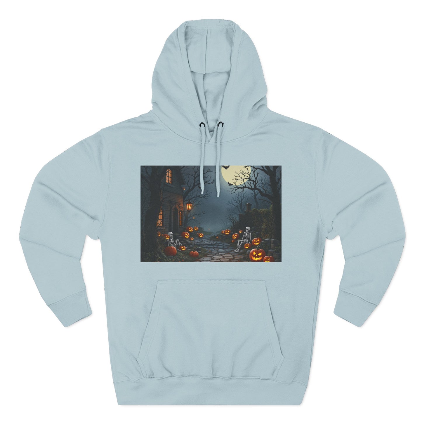 Three-Panel Hoodie - Trend Halloween Design