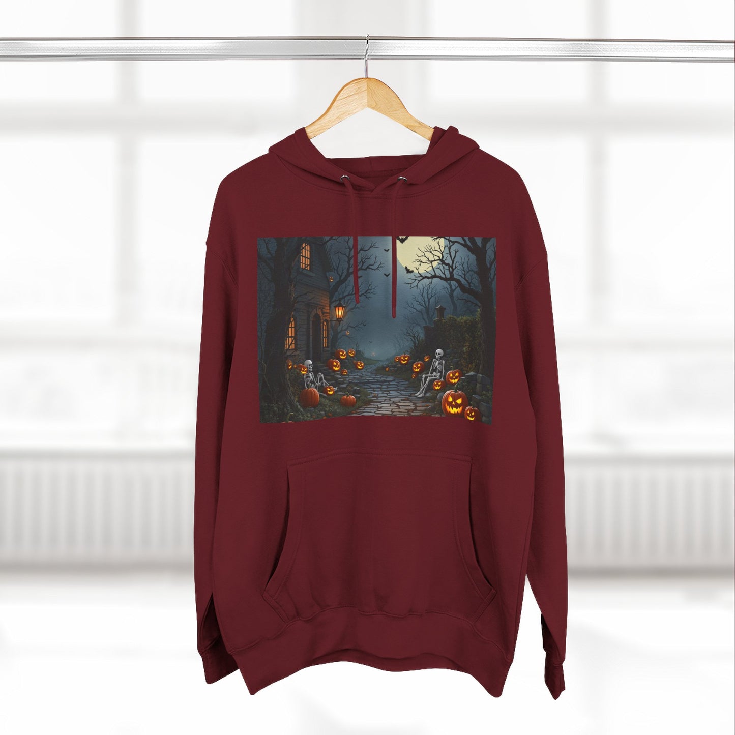 Three-Panel Hoodie - Trend Halloween Design