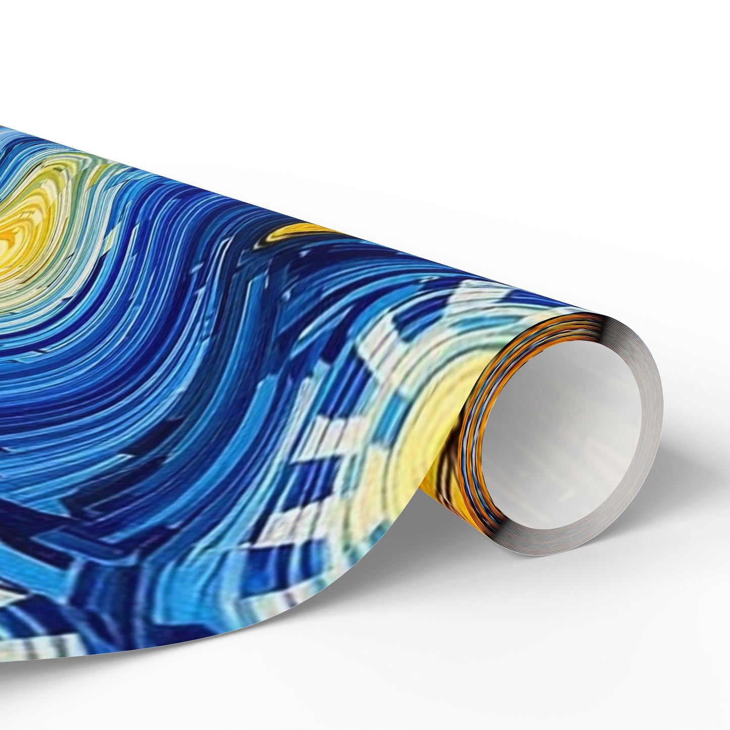 Gift Wrapping Paper - Van Gogh Cats Style Unique Design