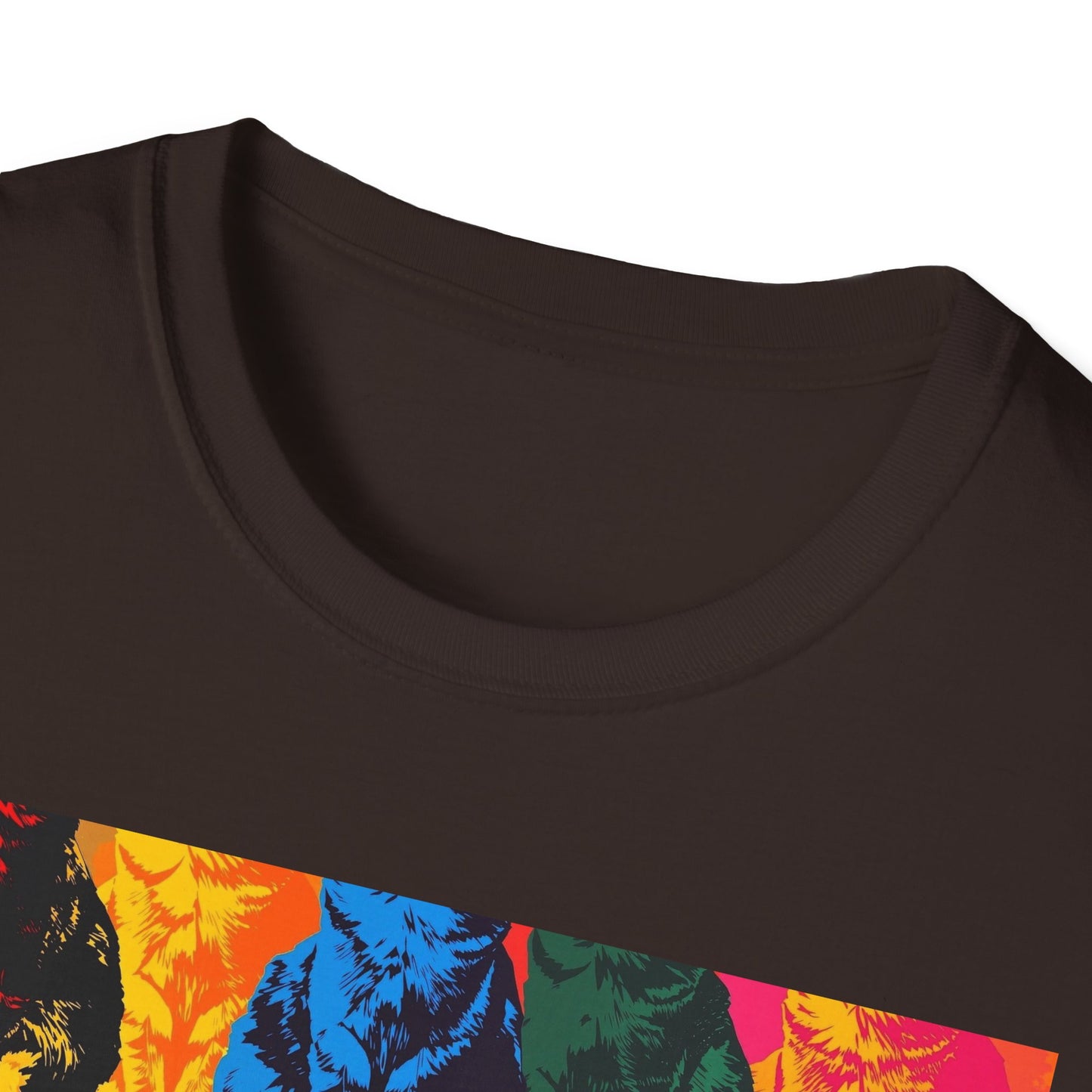 Cat Lover T-Shirt with Andy Warhol Design