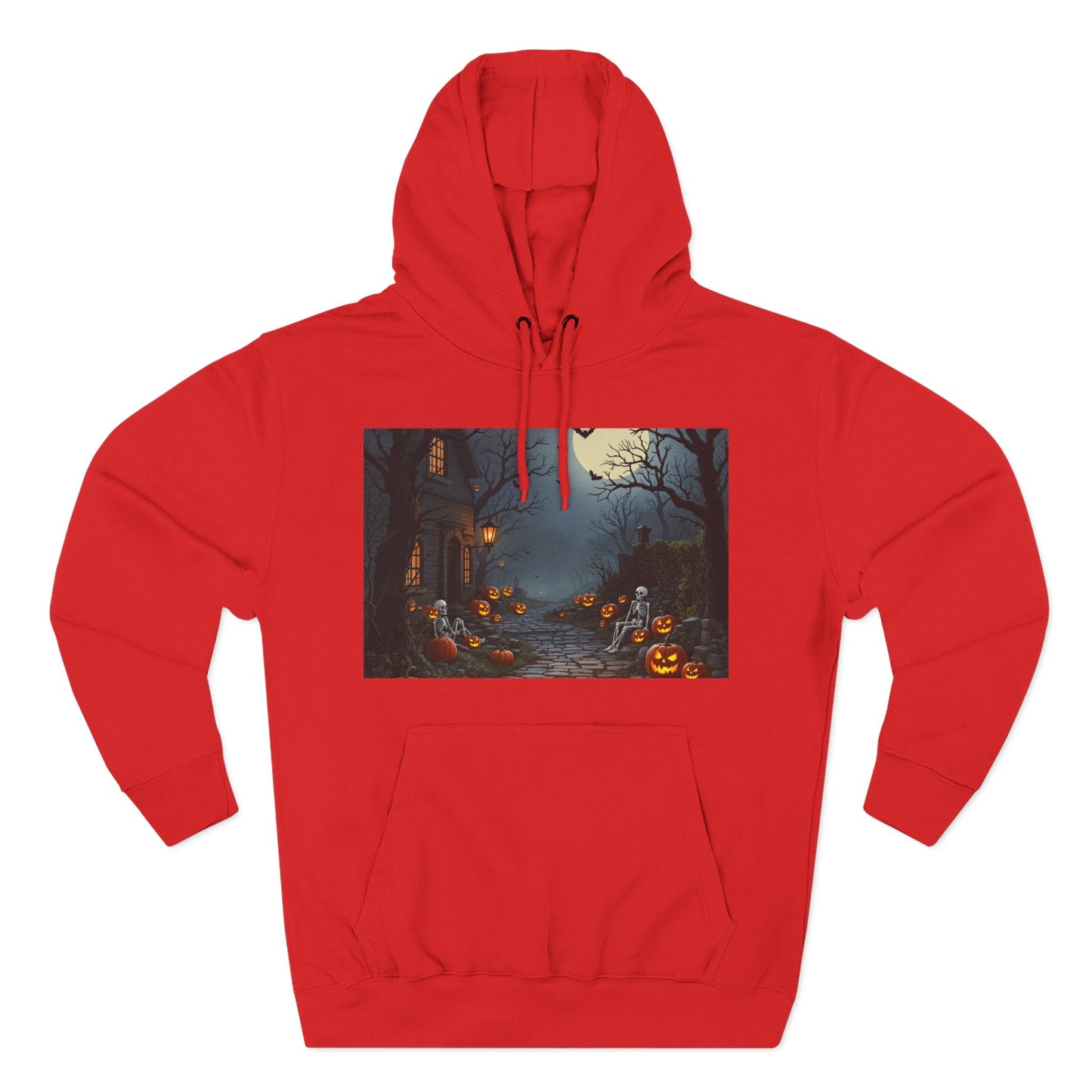 Three-Panel Hoodie - Trend Halloween Design