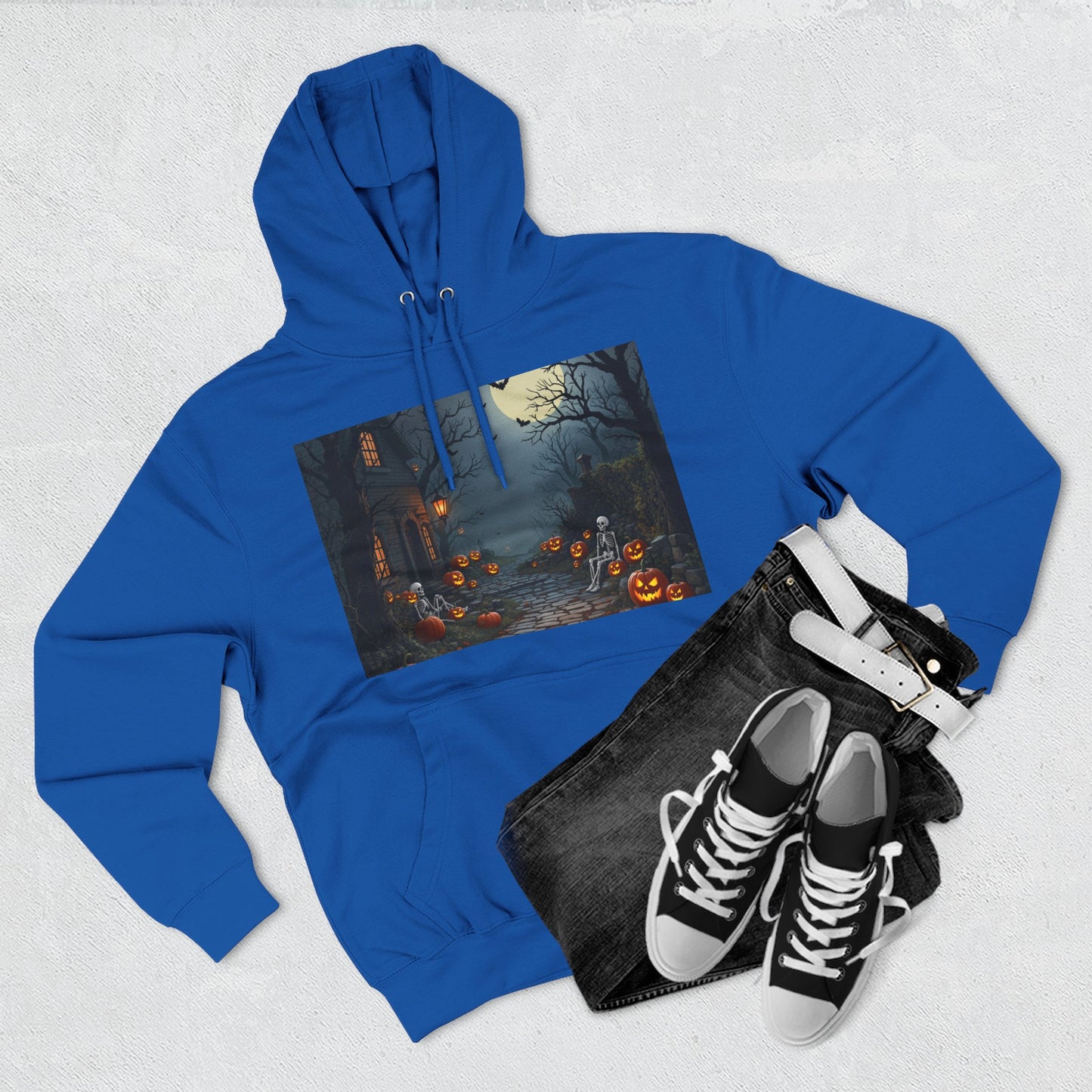 Three-Panel Hoodie - Trend Halloween Design