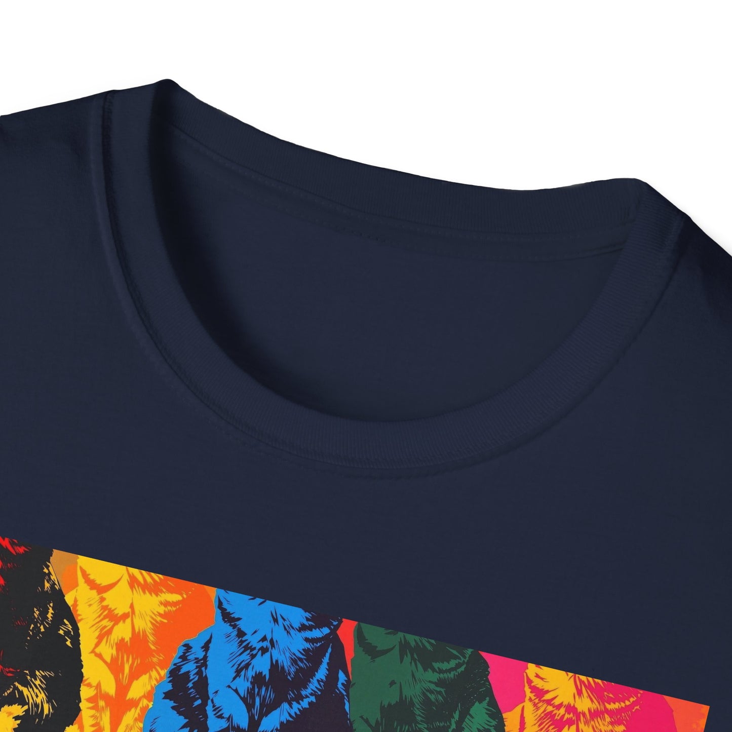 Cat Lover T-Shirt with Andy Warhol Design
