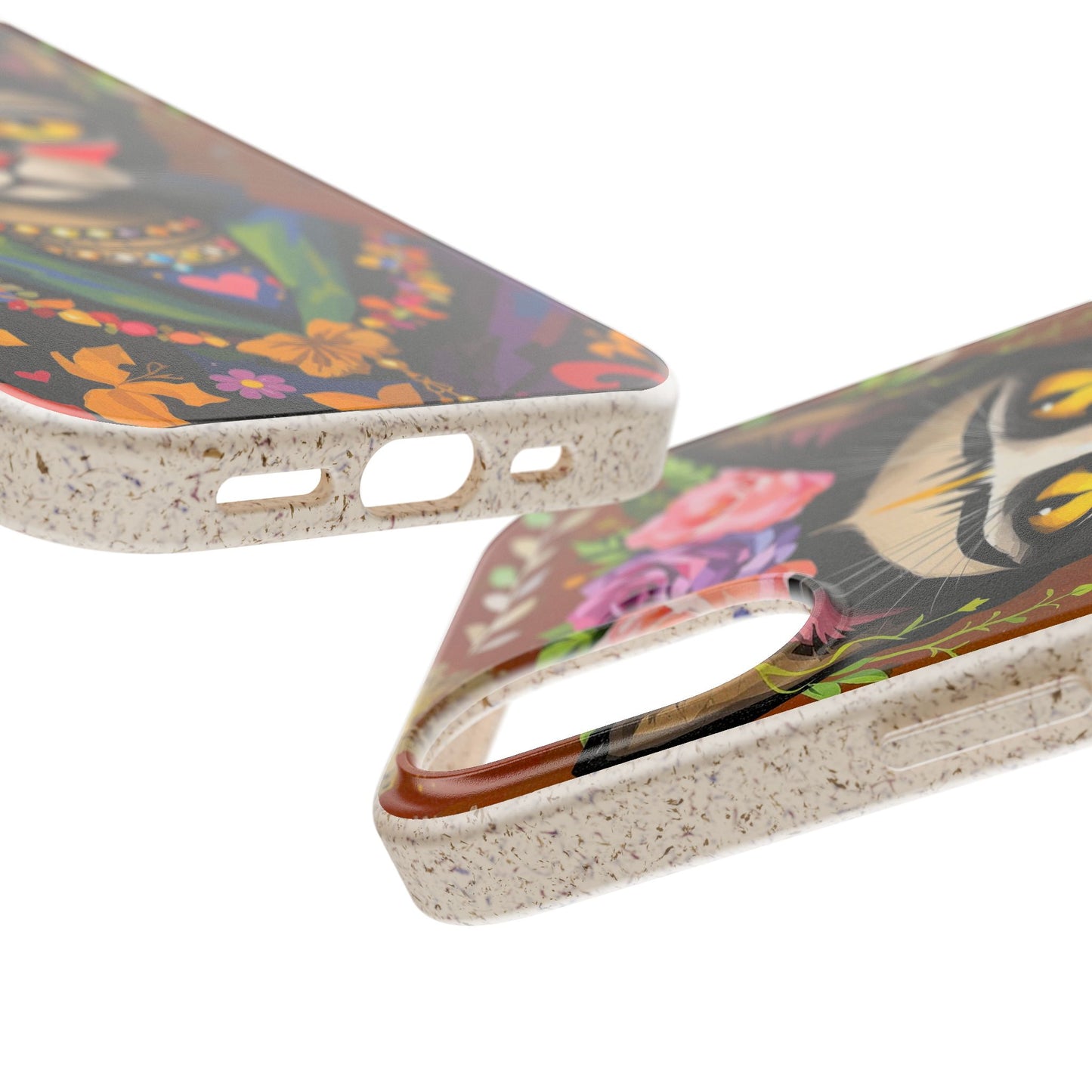 Phone Case - Frida Kahlo Cat, Eco Biodegradable