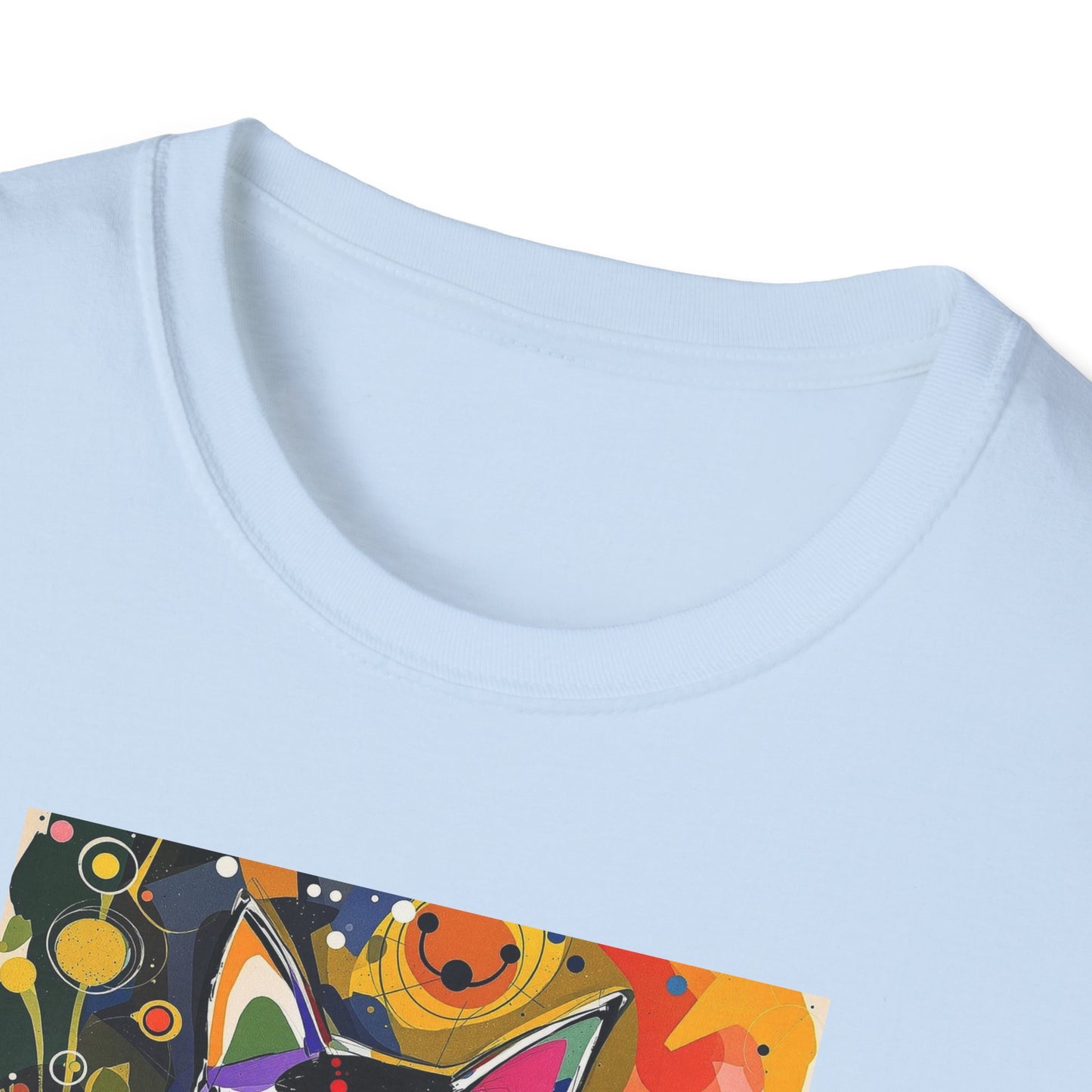 Cat Print T-Shirt for Cat-Lovers