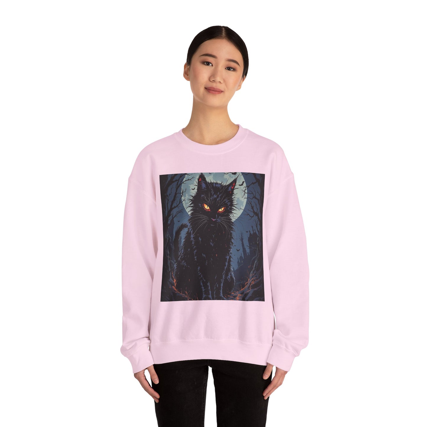 Halloween Mystic Cat Sweatshirt