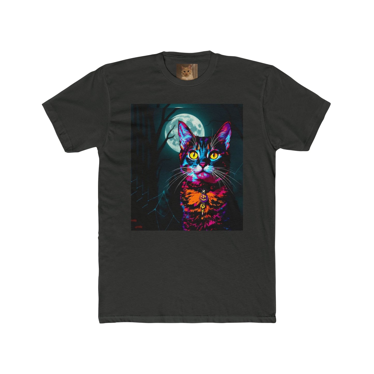 Halloween Pop Art Cat Tee