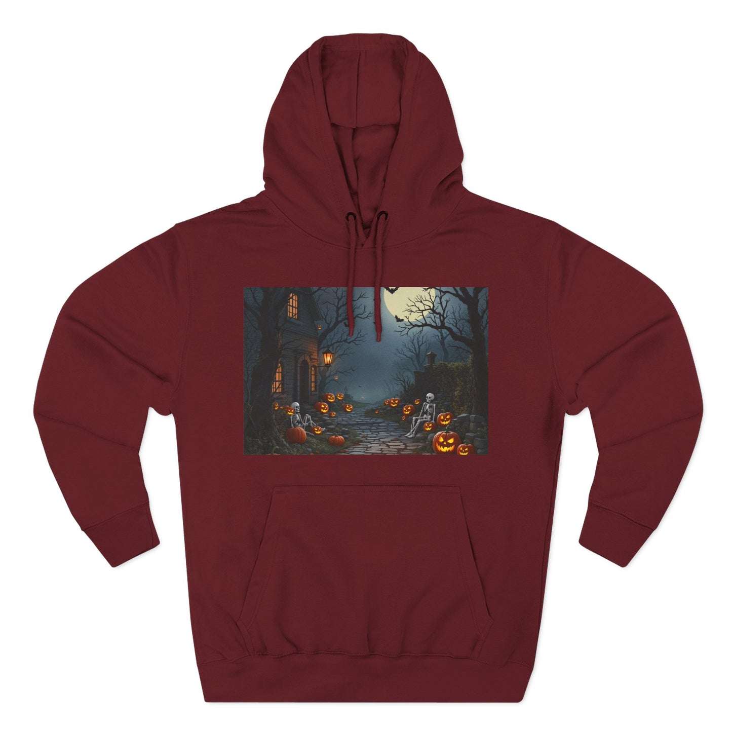 Three-Panel Hoodie - Trend Halloween Design