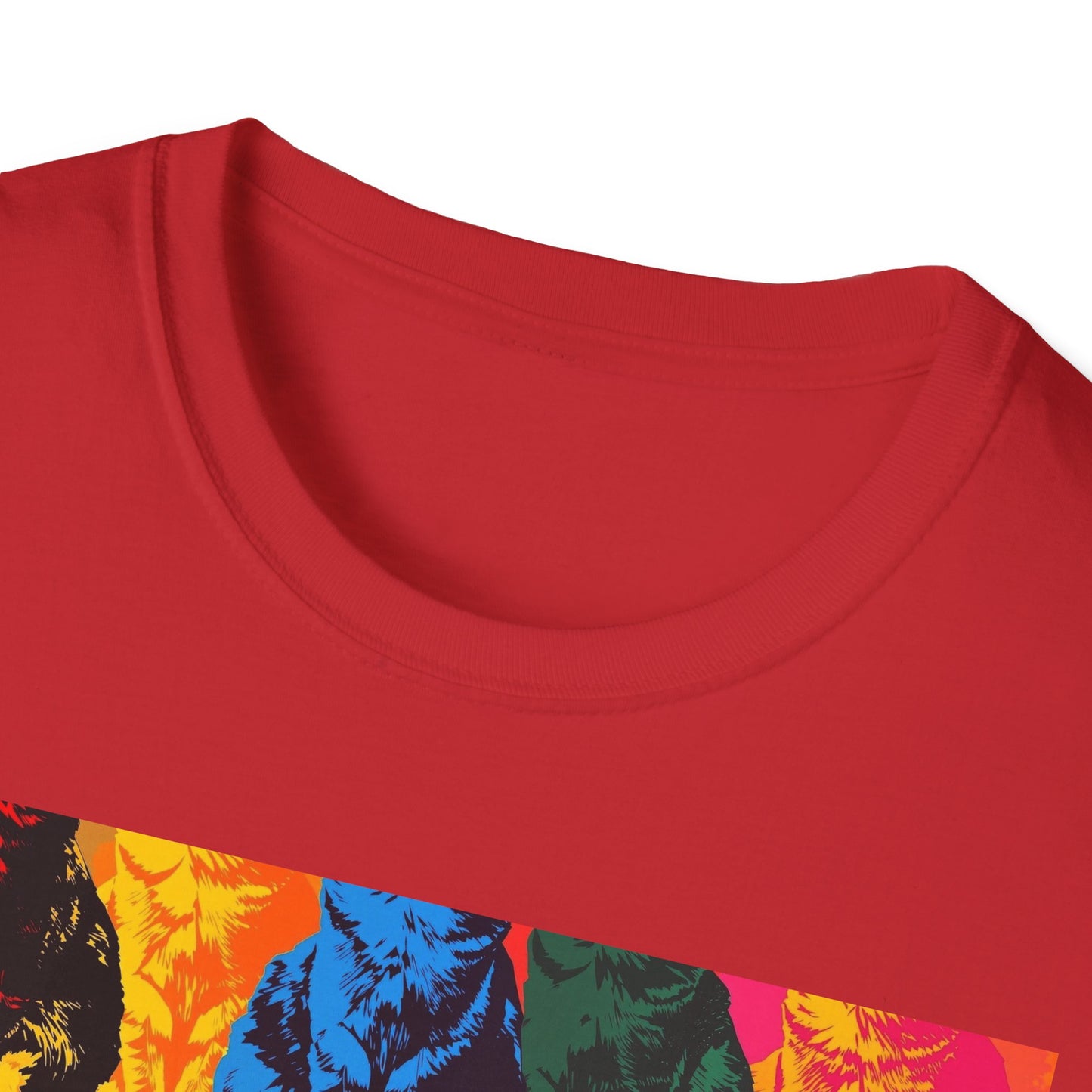 Cat Lover T-Shirt with Andy Warhol Design