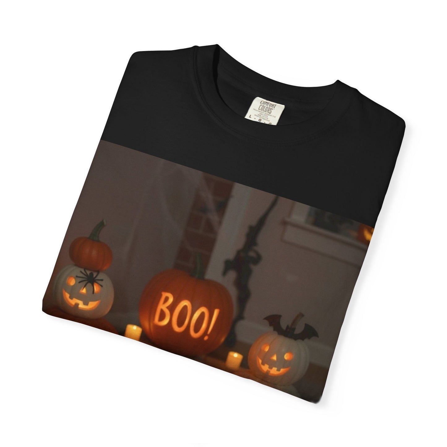 Spooky Cat T-Shirt, Halloween Shirt, Unisex Tee, Boo Graphic Tee, Fall Fashion, Pet Lover Gift