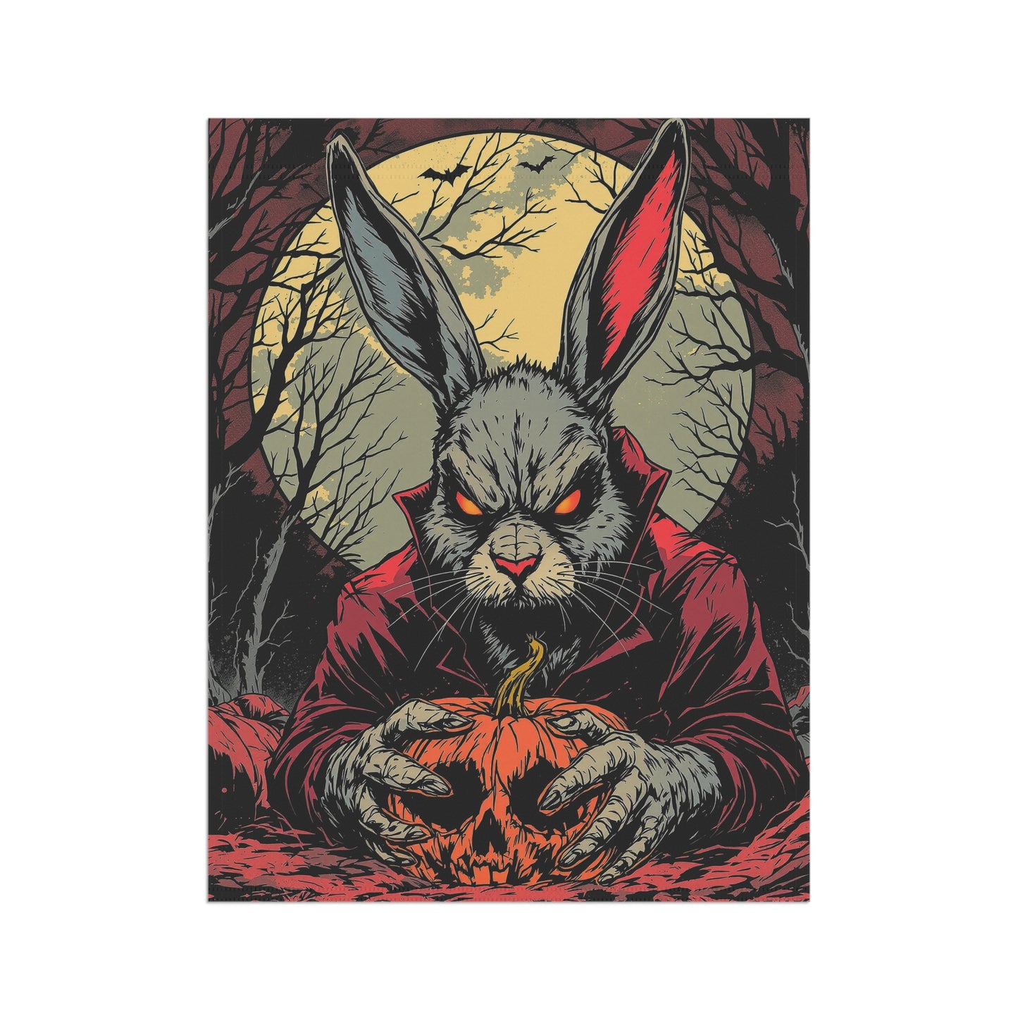 Banner Halloween Bunny Garden & House Decor