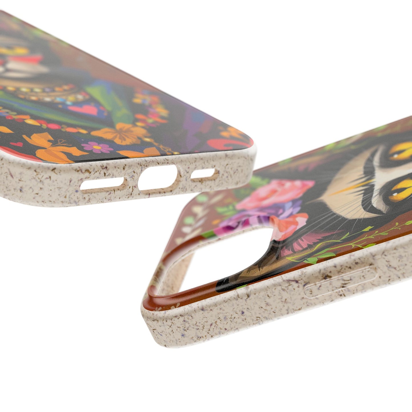 Phone Case - Frida Kahlo Cat, Eco Biodegradable