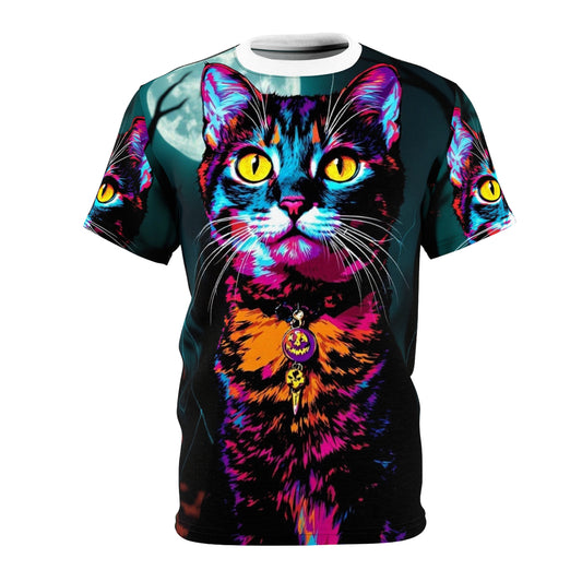 Tee Mystic Cat Halloween Shirt