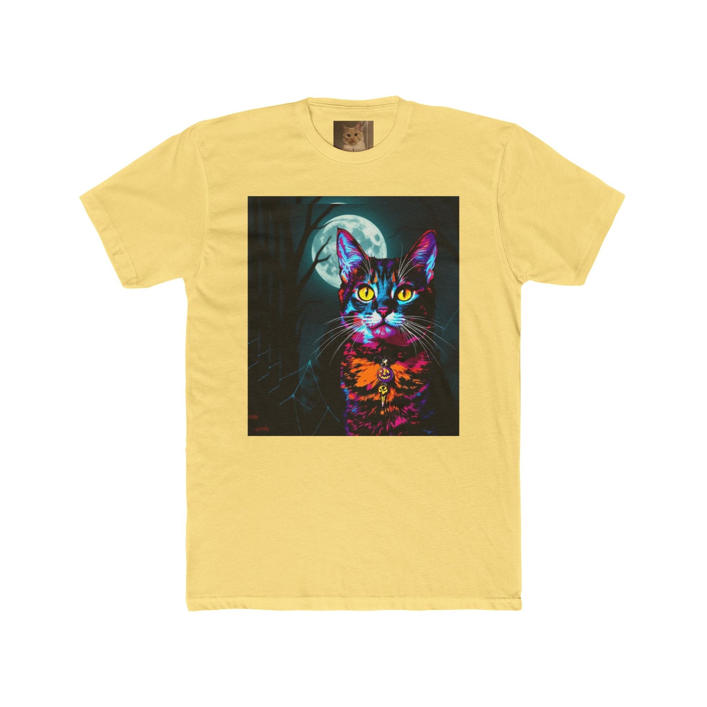 Halloween Pop Art Cat Tee