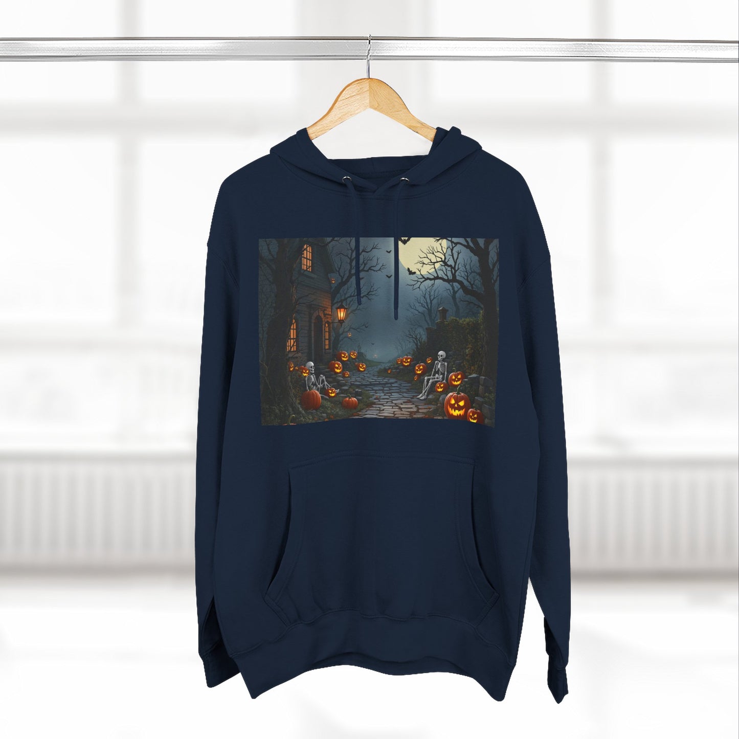 Three-Panel Hoodie - Trend Halloween Design