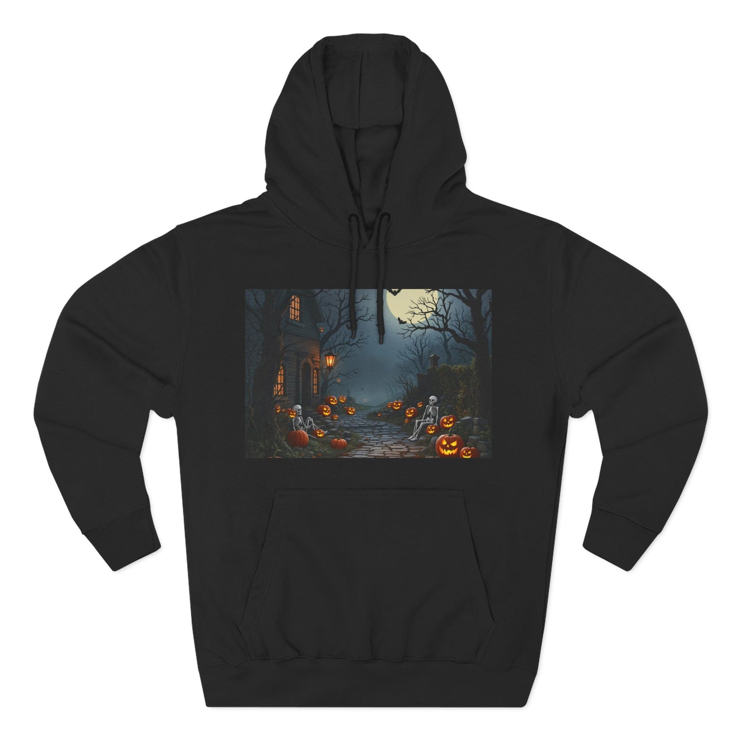 Three-Panel Hoodie - Trend Halloween Design