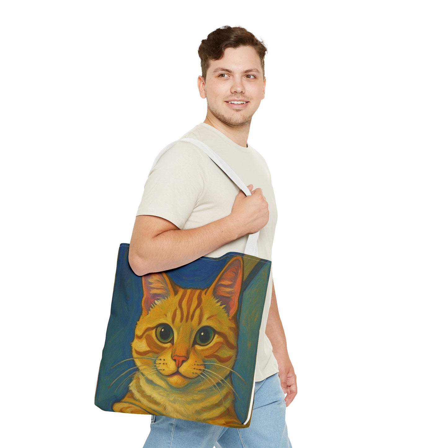 Cat Tote Bag - Real Photo Based Design