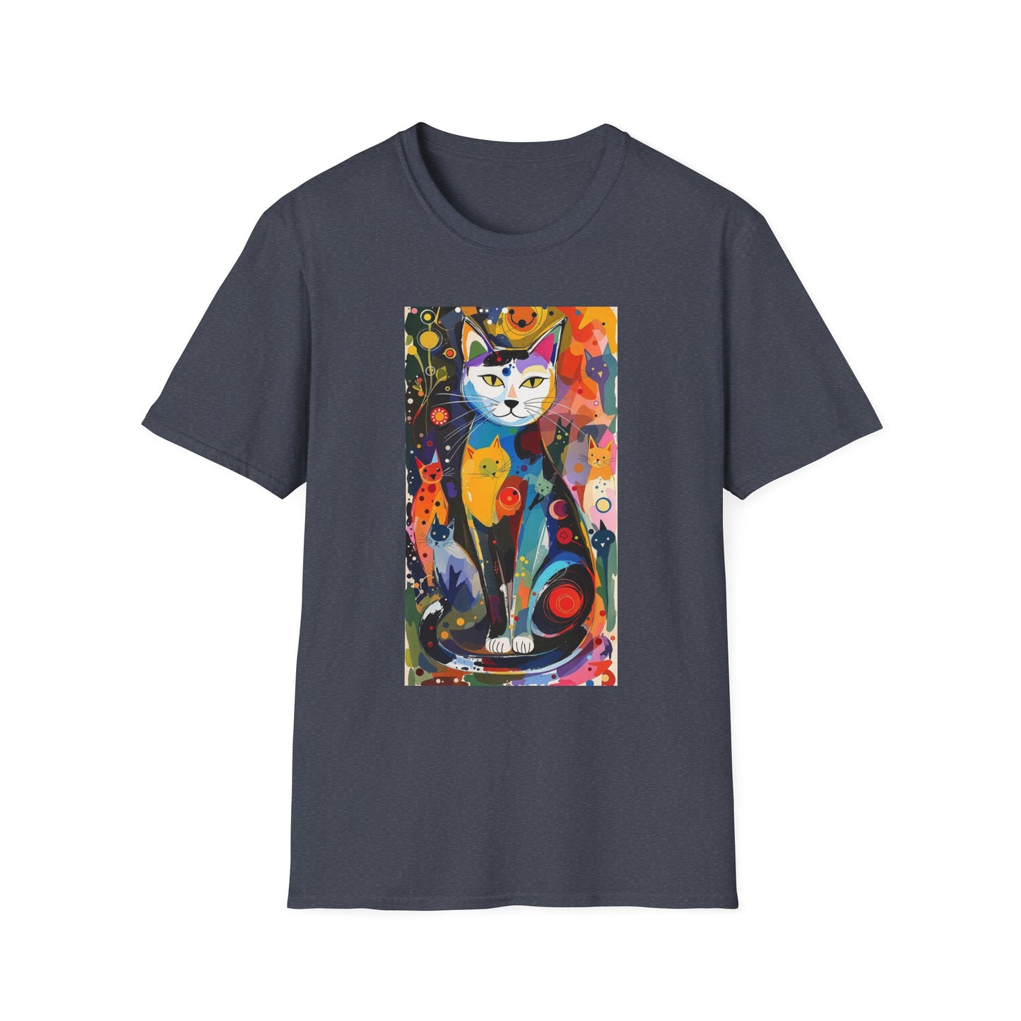 Cat Print T-Shirt for Cat-Lovers