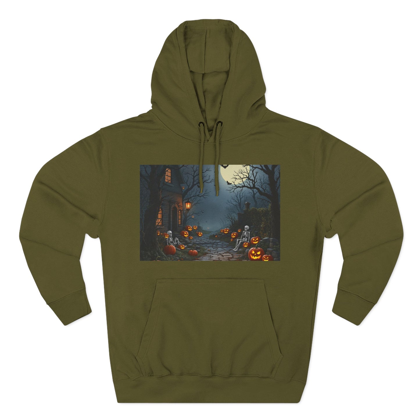 Three-Panel Hoodie - Trend Halloween Design
