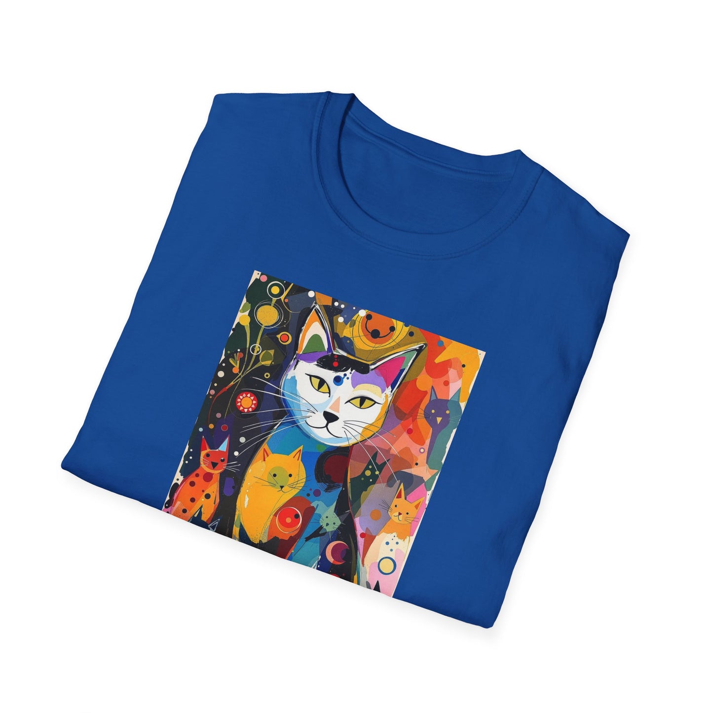 Cat Print T-Shirt for Cat-Lovers