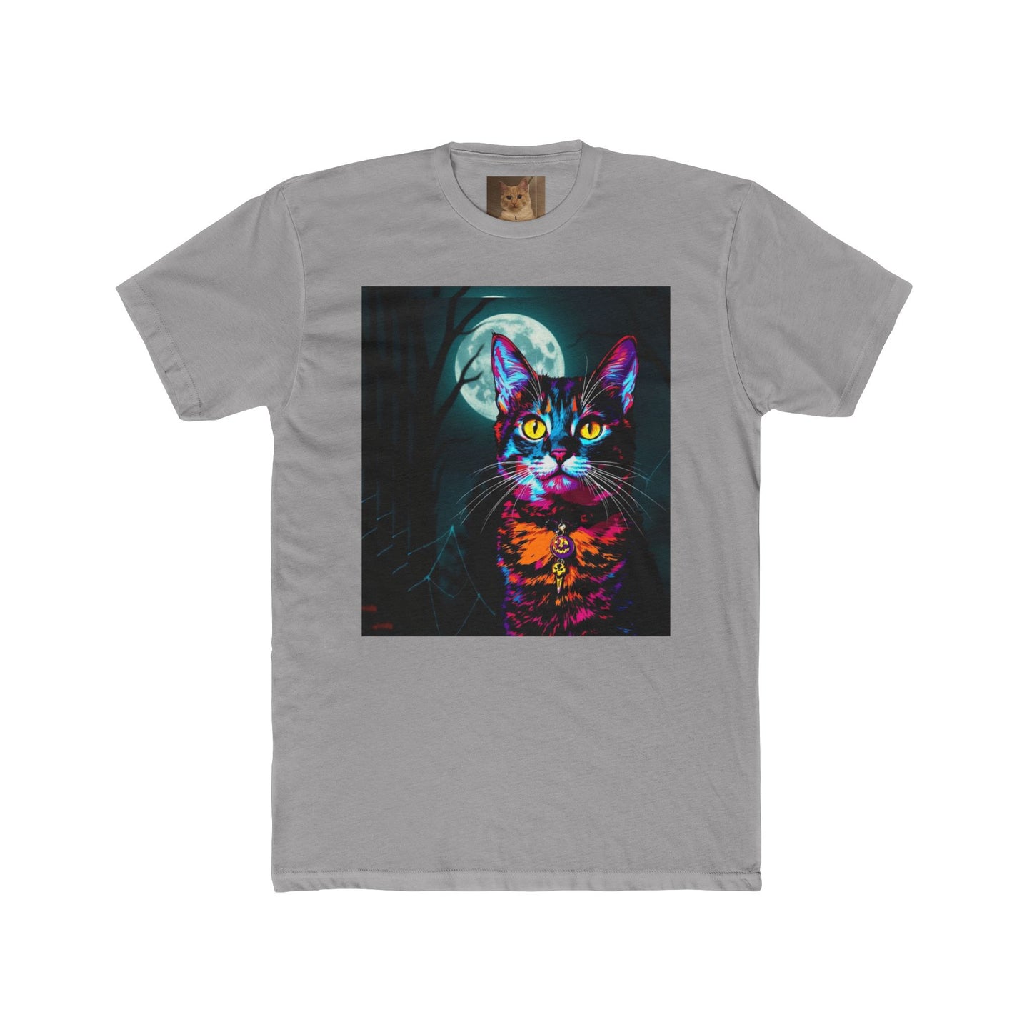 Halloween Pop Art Cat Tee